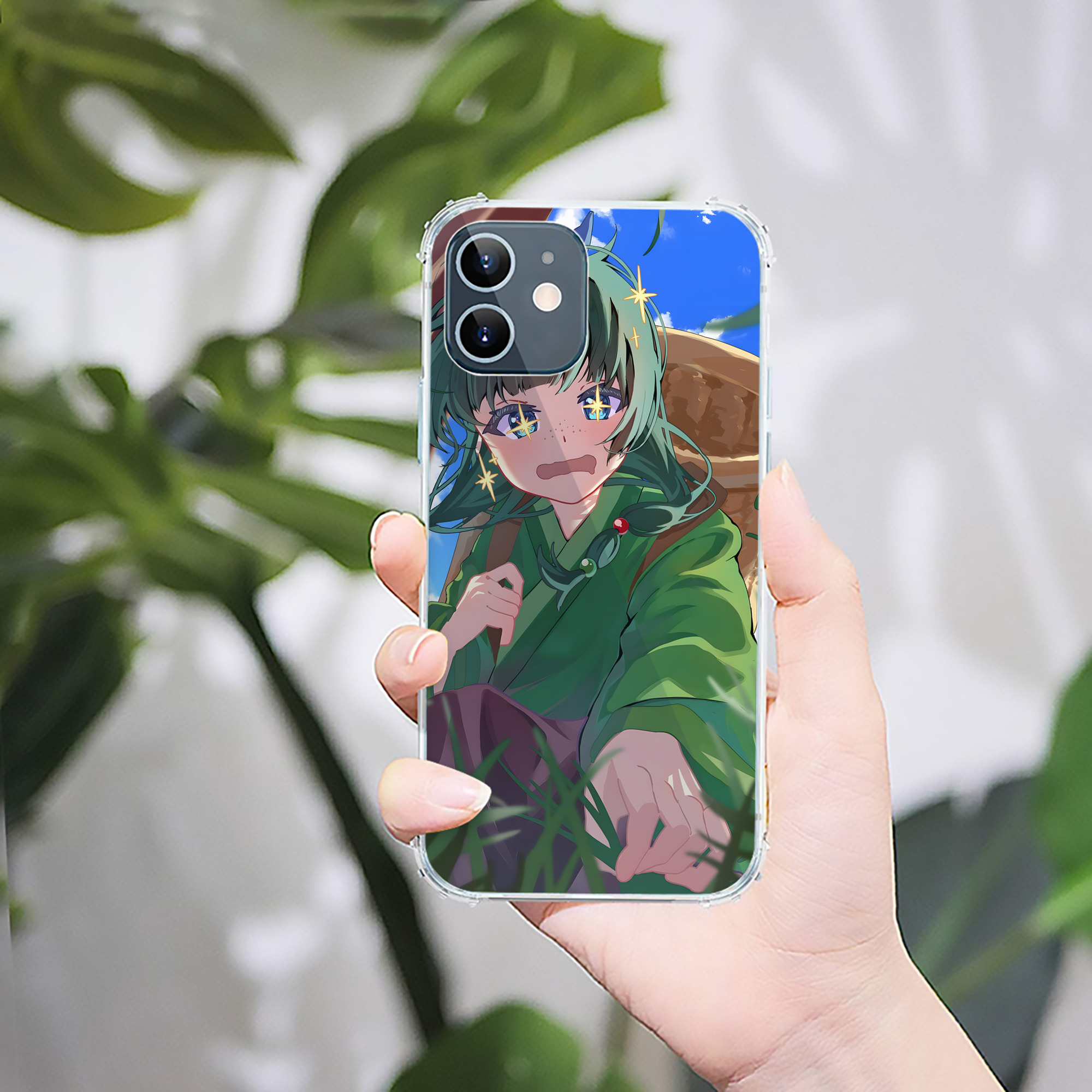 （画像用） 薬屋のひとりごと The Apothecary Diaries 【iPhone 12シリーズ対応】透明スマホケース（クリアソフトケース）